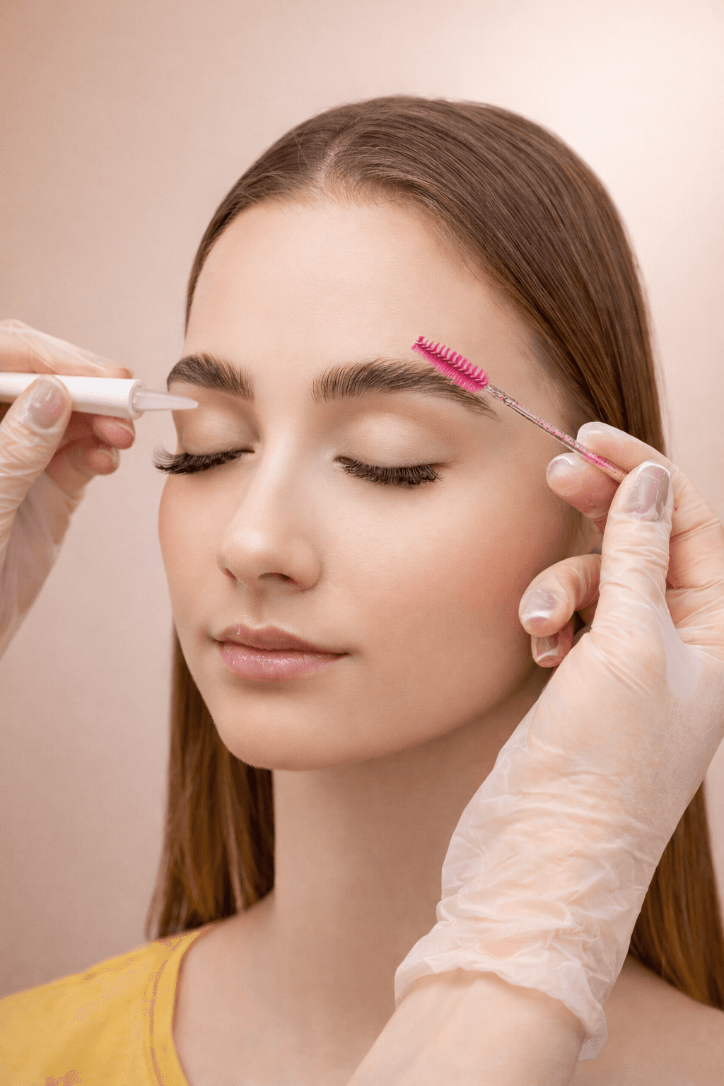 Λαμινάρισμα φρυδιών και ανόρθωση βλεφαρίδων